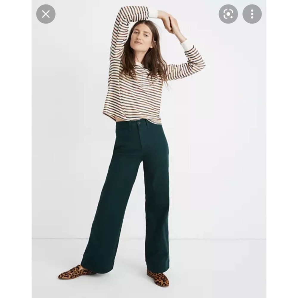 Madewell Emmet Petite Wide leg Pants